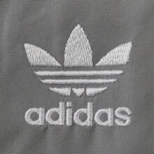 Adidas Originals Pantalones largos tejidos holgados para mujeres 2025 JD3389 - Gris - Ver 3