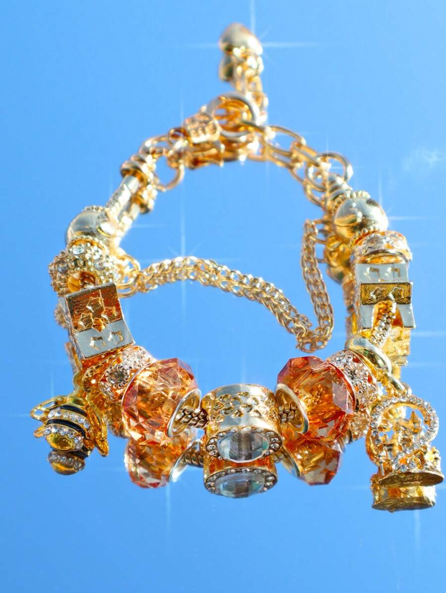 1 件时尚星星手链，复古奢华星星手链，可调节街头风格星星手链