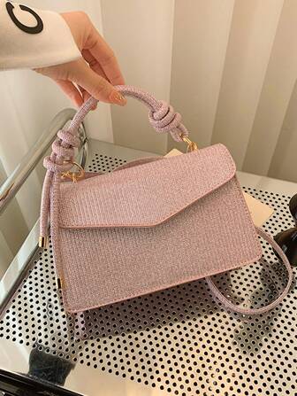 Sac à main de soirée scintillant pour femme, sac à bandoulière