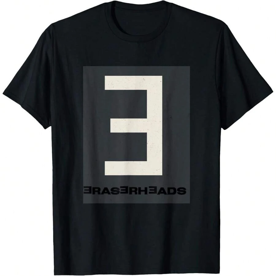Eraserheads Eheads Eraser Heads Filipino Pinoy Adult Youth T-Shirt - 黑色 - 查看 1