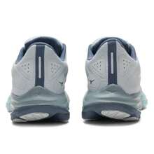 Mizuno Zapatillas de entrenamiento de fitness con amortiguación y ligereza para mujeres, adecuadas para correr y viajar - gris/gris azul/azul - Ver 5