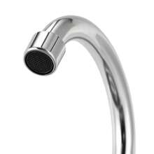 1 pieza Lavabo en esquina de acero inoxidable Rainaut con grifo y tubo de entrada - Lavabo triangular de montaje en pared para cocina y baño - Regalo ideal para familia y amigos - Plateado - Ver 11