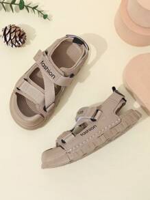 Children Fashion Casual Non-Slip Wear-Resistant Soft Sole Lightweight Breathable Boys Sports Sandals - Khaki - View 3