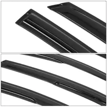 4PC Set Window Visors For 2013-2018 Fords' Fusion Window Rain Guards Smoked Aero JDM Wind Deflectors Stick On Sun Rain Wind Window Guards, A Useful Upgrade For The Valentine Season - Smoke/Tinted - View 3