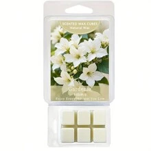 1pc Handmade 3oz Soy Wax Melts Infused With 8 Different Fragrances (Magnolia, Coffee, Lotus, Lavender, Apple, Jasmine, Lemon, Vanilla), Suitable For Wax Warmer. Fragrance Wax Cubes Gift Box, Helps Relieve Stress, Freshen Air, Ideal For Holiday, Create Ambiance, Boost Mood, Can Be Used As Home Decor - Multicolor - View 9