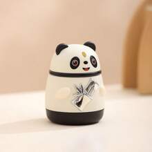 1pc Panda Toothpick Holder, Creative Cartoon Panda Toothpick Dispenser, Reliable PP Plastic Toothpick Container, Suitable For Kitchen And Living Room - Multicolor - View 4