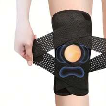 8th Generation Enhanced Compression Spring Meniscus Patella Knee Support, Breathable And Adjustable, Suitable For Basketball, Running, Fitness And Cycling - Multicolor - View 4