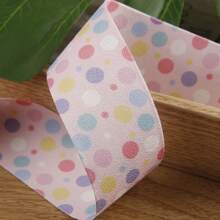 Colorful Polka Dot Ribbon, DIY Bowknot Hair Accessories Clothing Dot Decor Ribbon - Multicolor - View 14