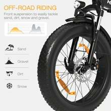 HITWAY Electric Bike, New Upgraded 48V 13Ah High Capacity Lithium-Ion Battery, Range Up To 55-120KM, 250W High Speed Brushless Motor, Intelligent LCD Instrument. Off-Road Electric Bike. - Dark Green - View 5