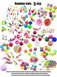 1/3/5/10/15/20 pièces Ensemble de jouets pour chats - Clochettes, Balles, Poteaux à griffer en sisal, Cannes de taquinage interactives, Jouets de souris, Fournitures pour animaux de compagnie, Cadeau d'anniversaire/fête