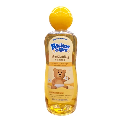 Shampoo Ricitos de Oro Manzanilla 800 ml protege el delicado cabello del bebé
