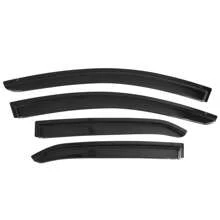 4PCS Window Visors For Compatible With Toyota Corolla Sedan 2014-2019 Dark Smoke Car Rain Sun Window Shade Guard Visor Car Exterior Accessories 4PCS, 2015 2016, Perfect As A Valentine Gift - Smoke/Tinted - View 3