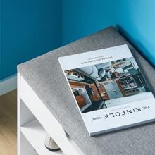 SoBuy 2 Tiers Shoe Rack Shoe Cabinet Shoe Storage Bench With Folding Padded Seat White W60 X D30 X H44cm FSR25-W - Grey - View 6