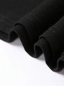 Women T-Shirts - Black - View 4