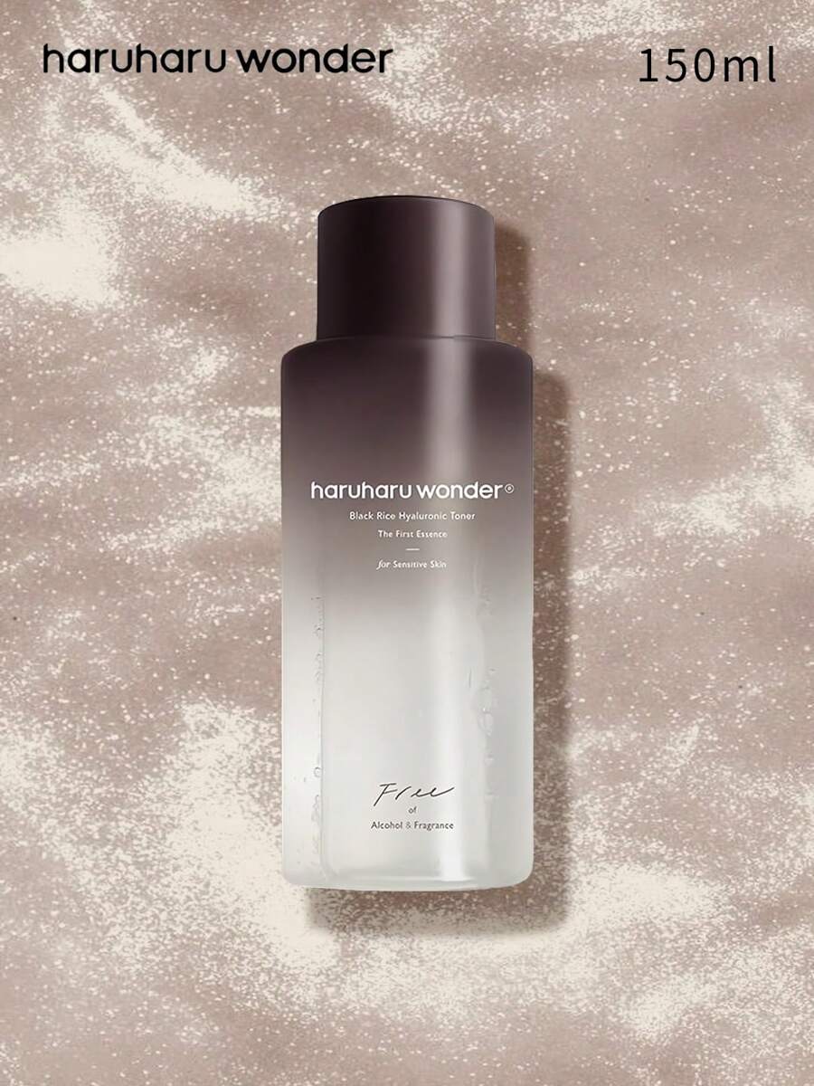 HaruHaru Wonder Wonder Black Rice Hyaluronic Toner For Sensitive Skin,Alcohol Free, Fragrance Free , Vegan, Crurelty Free, EWG-Green - dou+150ml - Xem 1