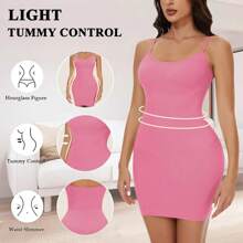 Shapewear Slips For Under Dresses Women's Tummy Control Body Shaper Slimming Seamless Cami Slip ,Full Slips Petticoat For Under Dress