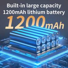 USB Rechargeable Vacuum Sealer, 1200mAh Battery, Multi-Function Household & Outdoor Vacuum Sealer, Air Suction, Space Saving Design, Suitable For Food, Snacks, Meat, Fruits & Vegetables Preservation, ≤36V Working Voltage