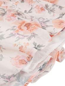 Women Fashion Sleeveless Floral Dress Ladies Female Stylish Dress for Party Shopping - Rosa - Ver 10