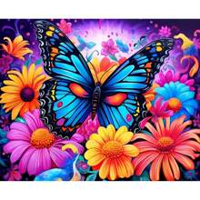 1pc Paint By Numbers Kit For Adults Beginner On Canvas, Adults' Paint-By-Number Kits, Adult Paint By Number Kits, Painting Kits For Adults, Number Painting For Adults, Hobbies For Women, Painting By Numbers For Adults, Birthday, Thanksgiving, Christmas Gifts For Mom, Grandma, Neighbors, Friends, Home Decor Set(Frameless)