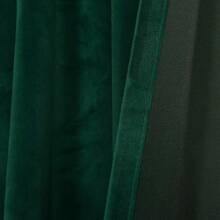 Velvet curtains on a tape, blackout 1pc, smooth velvet and soft material ideal window decoration for the bedroom, dining room, kitchen, living room, office, hotels, modern interior design, emmalist g style, office, style, manal minile 死絲, minip interior! - 軍綠色 - 查看 7