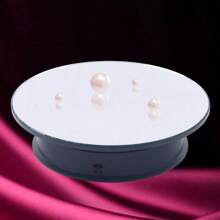 Electric Turntable Display Stand Jewelry Photography Show Holder 360° Rotating - 1 - View 6