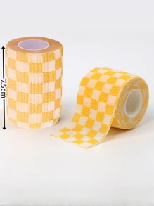 1 Pc Non-Woven Self-Adhesive Pet Wrap Bandage For Outdoor Use, Suitable For Feet Protection, Simple Bandaging, Sports Protection, Joint Protection, Features: Elastic Stretch, Comfortable Breathable, Compression Protection, Non-Stick To Fur, Self-Adhesive Easy Tear, Material: Non-Woven Fabric, Suitable For All Dog Breeds, Size: 5*450cm, 7.5*450cm, 10*450cm