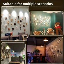 Decoraciones de fiesta con red de pesca, marcos para colgar fotos con 30 clips y cuerdas, decoración de pared con red de pesca de estilo náutico y mediterráneo para fiestas de piratas y hawaianas, organizador de tarjetas y obras de arte para dormitorio, hogar, pared, sala de estar, dormitorio, decoración del hogar, decoraciones de fiesta - muchos - Ver 5