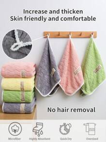 1pc Bath Towel/8pcs Towel Set [4 Hand Towels + 2 Face Towels + 2 Bath Towels] - 3 Sizes - For Hand Washing, Face Washing, Bathing - Coral Fleece With Ribbed Edges - Quick Absorbent & Soft, No Shedding & Fading - Lightweight - With Hanging Loop For Easy Drying - Solid Color, Simple & Elegant - Suitable For Home, Bathroom, Gym, Travel, Pool, Mother's Day Gift For Beauty Salon Home Bathroom