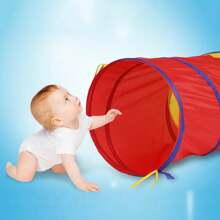 Juego de túnel para niños, juguete para gatear para bebés pequeños, para exteriores e interiores - Multicolor - Ver 4