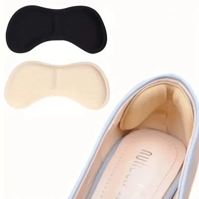 1 对鞋跟贴 - 防摔、防磨损、可缩小半码鞋跟 - 适用于高跟鞋 - 女士适用 - 送给爱鞋人士的完美礼物，非常受欢迎，鞋履配饰礼品创意