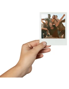 18 fotos tipo po-la-roid marco blanco ins-tax instantánea impresas personalizadas genérico - Blanco - Ver 3