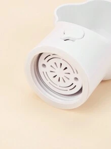 1 pieza Recipiente portátil y resistente a fugas de 350ml/550ml 2 en 1 para mascotas, con contenedor de comida desmontable, adecuado para perros pequeños, medianos y grandes