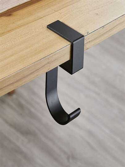 1 件异形桌边挂钩桌边挂包可拆卸办公室手提包架桌钩办公桌收纳架、门上收纳架、衣钩、墙壁衣架、墙壁粘钩、墙壁收纳架、衣架套装、相框墙