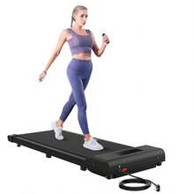 Homefitnesscode 2-In-1 Portable Under Desk Folding Treadmill For Home & Office 1-10 Km/H Cardio Exercise Walking Pad With/Without Handrail - UK Plug(220-240V) - View 8