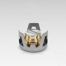 Camping Portable Mini Alcohol Stove Burner Adjustable Firepower Gasoline Stove Aluminum Alloy Bracket Ultralight Brass Stoves - Multicolor - View 9