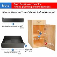 Pull Out Cabinet Organizer, 21"Deep, Slide Out Spice Rack For Kitchen Cabinets, Under Sink Pull-Out Home Organizers With Adhesive Nano Film Fixed, Sliding Cabinet For Bathroom, Pantry Storage Shelves 21"D X 11.8"W X 3.1"H