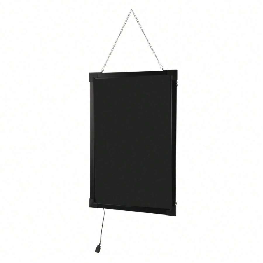 SHENGSHIYU LED Menü-Anzeigetafel 500x700mm - Höhenverstellbare Leuchtbox Für Gastronomie