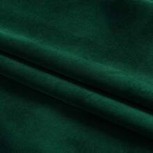 Velvet curtains on a tape, blackout 1pc, smooth velvet and soft material ideal window decoration for the bedroom, dining room, kitchen, living room, office, hotels, modern interior design, emmalist g style, office, style, manal minile 死絲, minip interior! - 軍綠色 - 查看 6