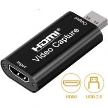 Capturadora de Video  a USB 2.0 - Negro - Ver 2