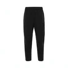 Nike 2 Sets Teenage Boys' Plain Splicing Minimalist Casual Woven Long Pants - Black - View 3