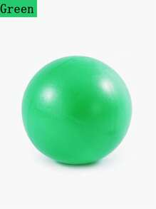 1pc 25cm Anti-Burst Yoga Ball, Thick Matte Finish Exercise Ball For Pilates, Gym Workout - Multicolor - View 7