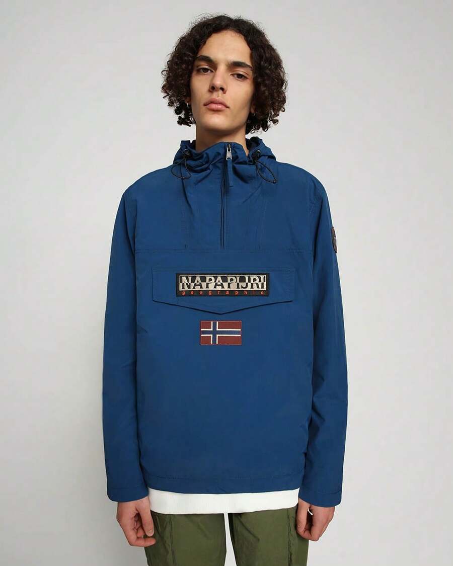 Napapijri Rainforest - Jacket - Blue - View 1