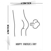 Funny Fathers Day Card, Fathers Day Gift For Dad Including Envelope - Style-01 - View 4