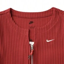 2025 Women's Nike CHLL Knit Ribbed Full Zip Sweater T-Shirt HV8459-677