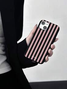 Funda de teléfono a rayas de moda, compatible con iPhone 17/17 Air/17 Pro/17 Pro Max, 13, 15, 16 Pro Max, 16, 14, 15, 16 Plus y teléfonos, versión internacional, no la versión nacional - Multicolor - Ver 6