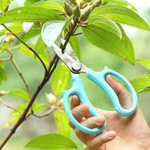 1Pc Professional Pruning Shears, Comfortable Grip For Both Hands, Classic Style, Stainless Steel Blades, Manual Gardening Shears, Suitable For Flower Arranging, Pruning Gardening, Plant Pruning, Picking Fruits