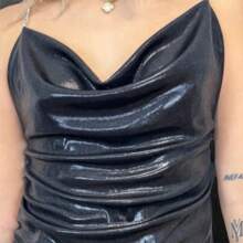 EverlyX 鏈帶金屬派對上衣 - 女式時尚 - 24/48 小時內從西班牙發貨 - 黑色 - 查看 2