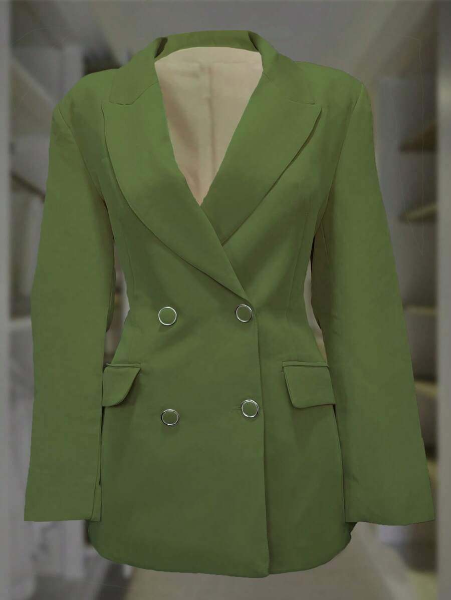 FORMAL JACKET - Olive Green - View 1