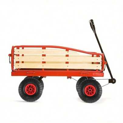 "10" Pneumatic Tyre Wheels (2 Pcs) - 3.5/3.0-4, Rubber Puncture Proof, Ideal For Sack Truck Cart Replacement