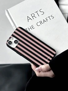 Funda de teléfono a rayas de moda, compatible con iPhone 17/17 Air/17 Pro/17 Pro Max, 13, 15, 16 Pro Max, 16, 14, 15, 16 Plus y teléfonos, versión internacional, no la versión nacional - Multicolor - Ver 5